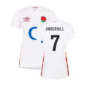 2023-2024 England Rugby Red Roses Rugby Jersey (Ladies) (Underhill 7)