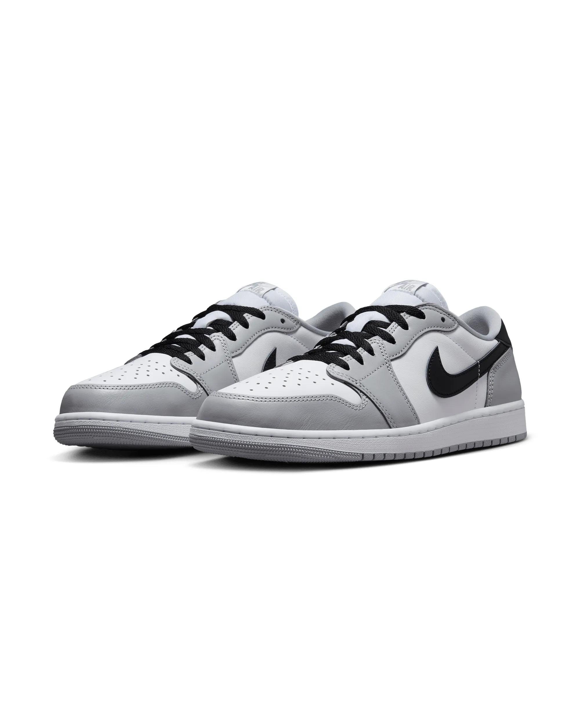 Air Jordan 1 Retro Low OG - White / Black / Wolf Grey