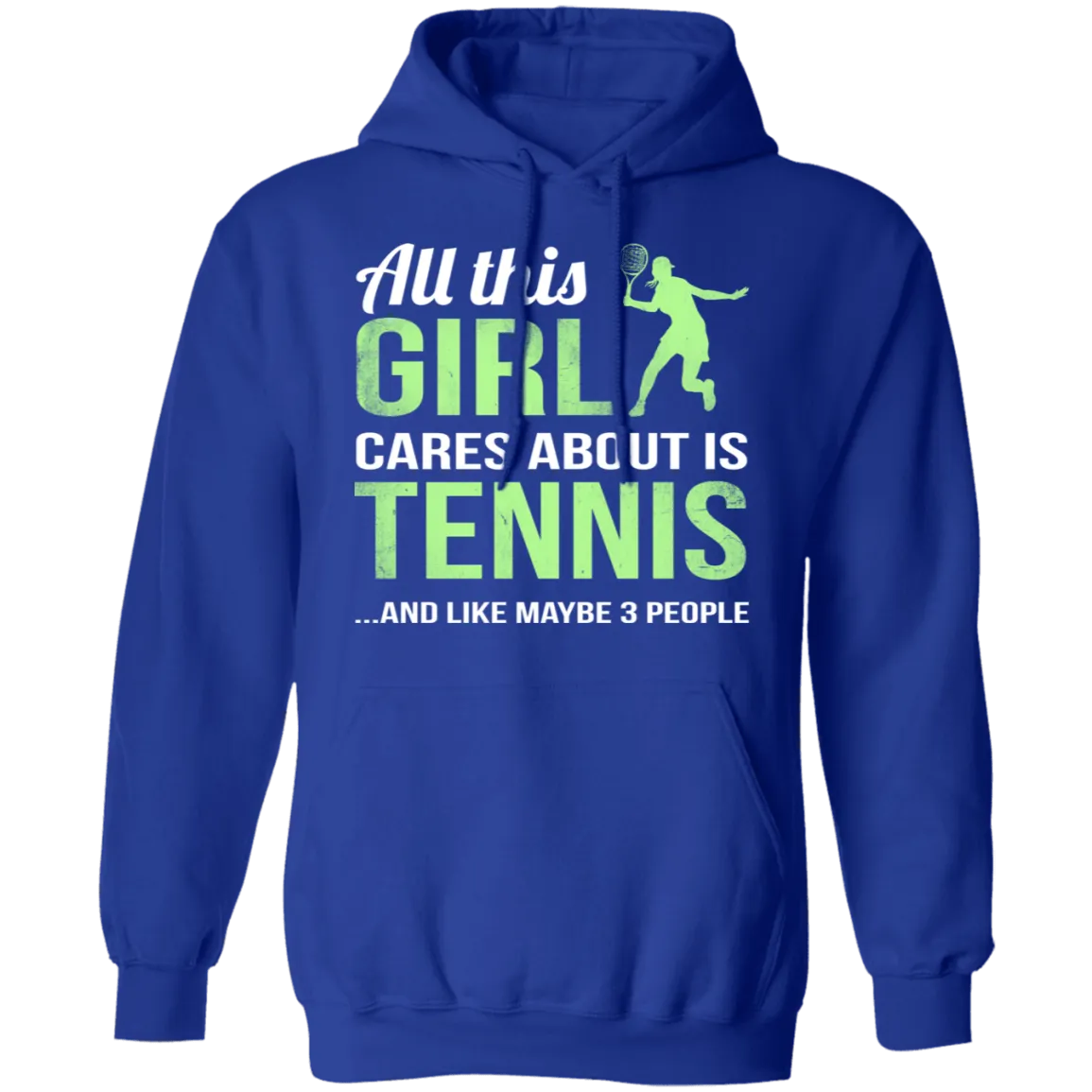 All This Girl Cares About Is Tennis T-Shirt