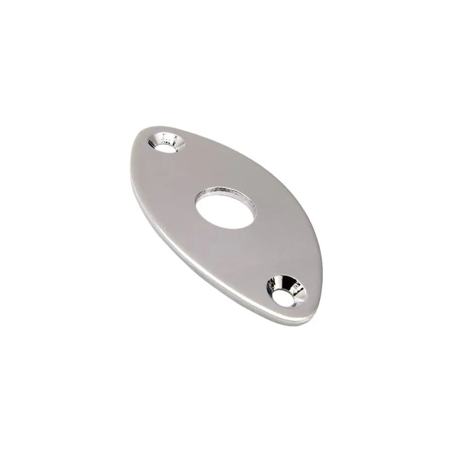 Allparts Gotoh Football Jackplate - Nickel