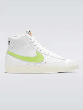 Blazer Mid '77 Sneaker - White/Barely Volt/White/Hyper Crimson Sail White