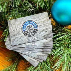 Blue Mountains Running Company Gift Card $25.00