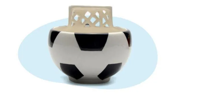 Ceramic basketball football cup children's milk cup