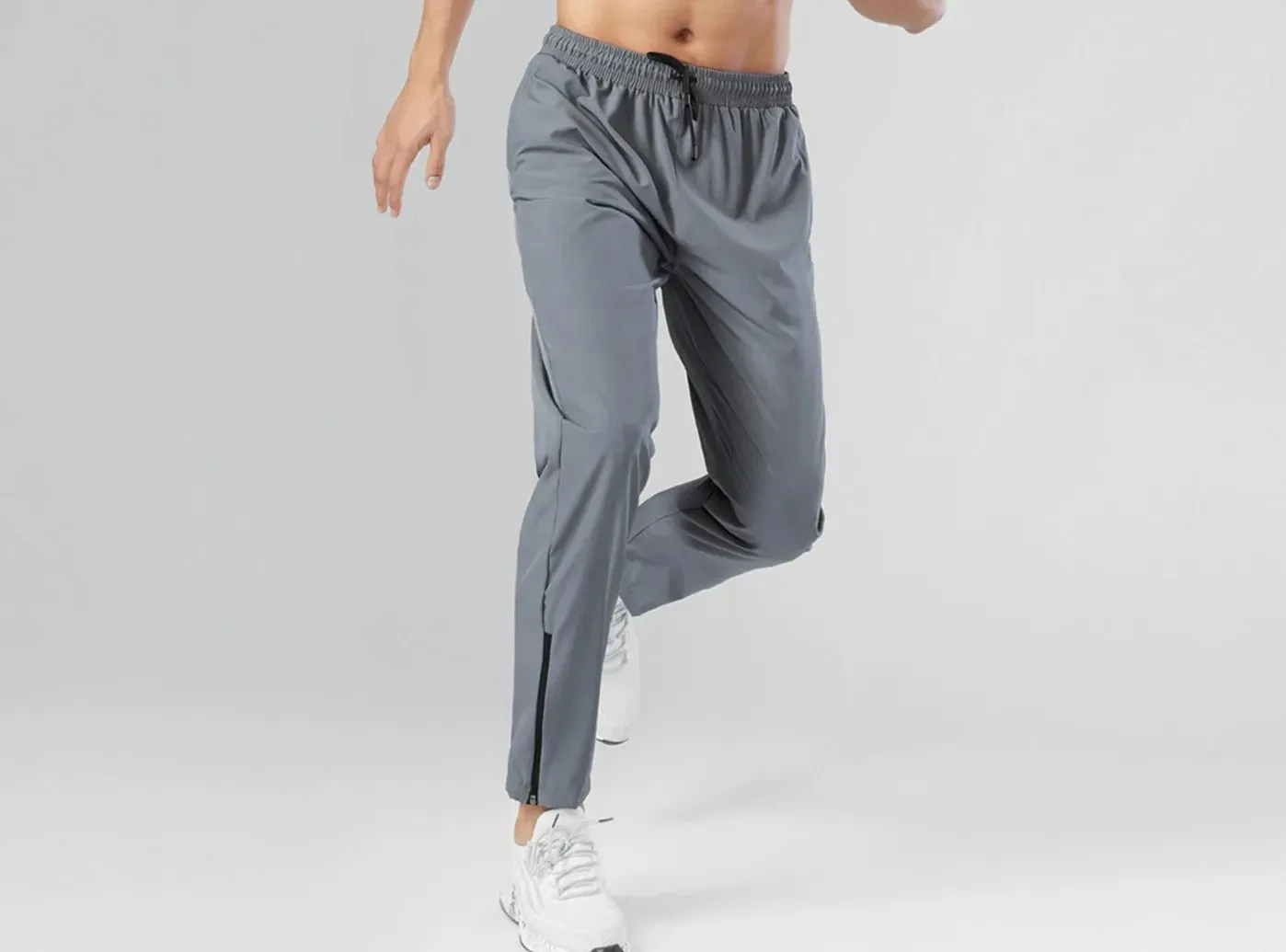 FitVille Men's Quick-Dry Sports Pants