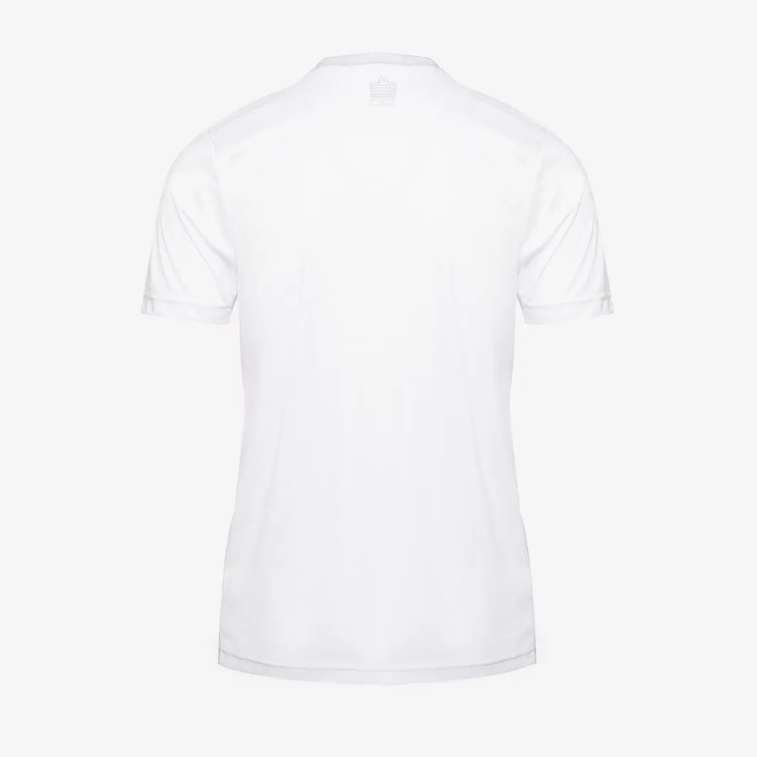 Flare SS Football Shirt - White/Grey