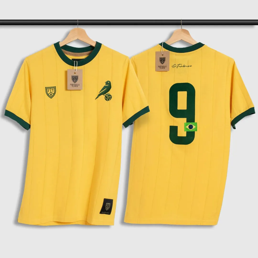 Football Town's Brazil Tribute Ronaldo O Fenomeno Tee