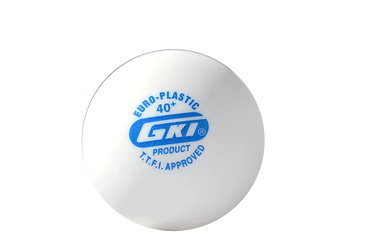 GKI Euro Plastic Table Tennis TT Ball