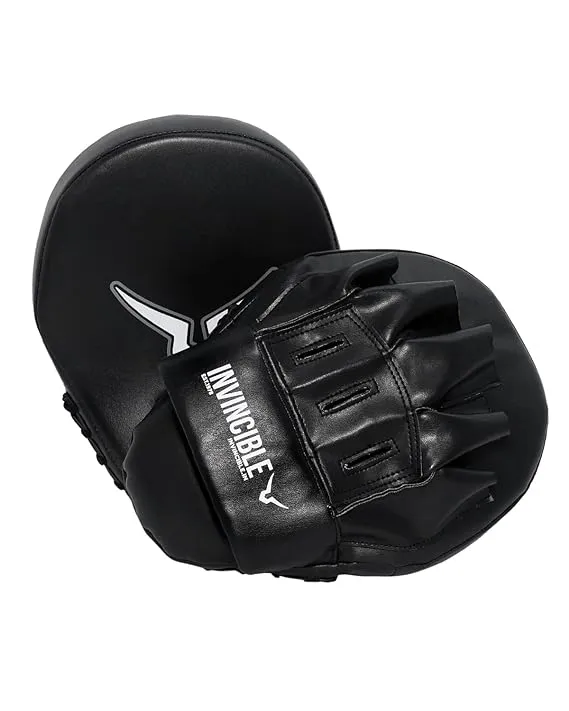 Invincible Tejas Training Mitts (BLACK)