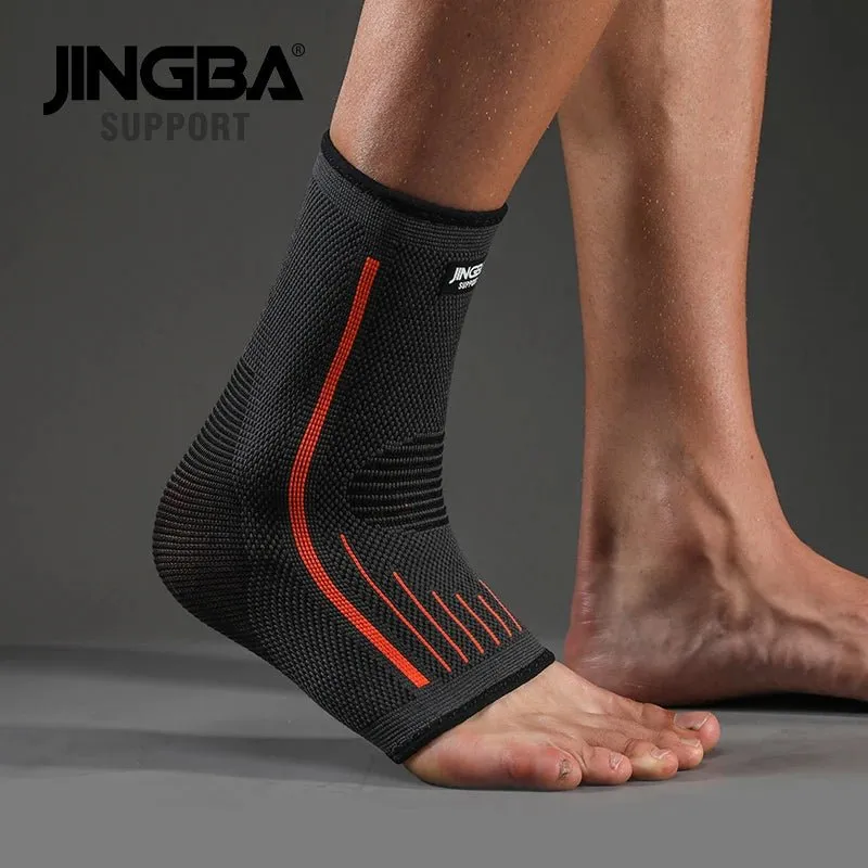 JINGBA Fast Delivery High Elastic Ankle Support Brace Basketball support Compression ankle guard socks ankle sleeve