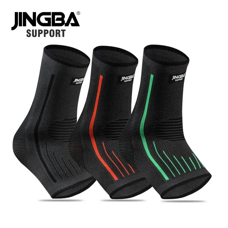 JINGBA Fast Delivery High Elastic Ankle Support Brace Basketball support Compression ankle guard socks ankle sleeve