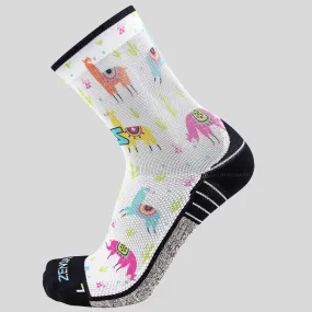 Llamas Socks (Mini-Crew)