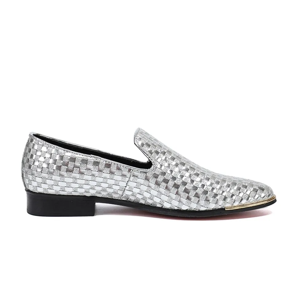 Men Slip On Oxford Shoes