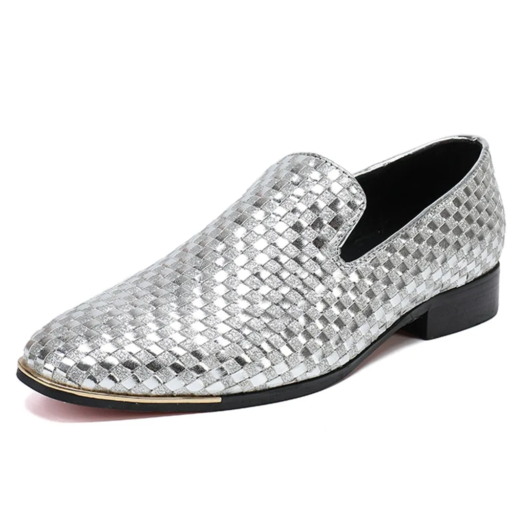 Men Slip On Oxford Shoes