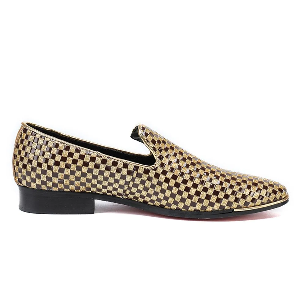 Men Slip On Oxford Shoes