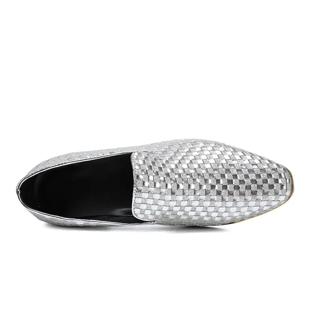 Men Slip On Oxford Shoes