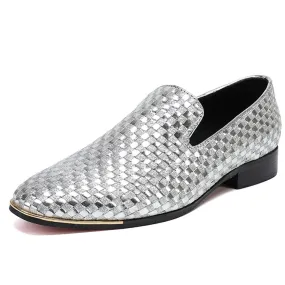 Men Slip On Oxford Shoes