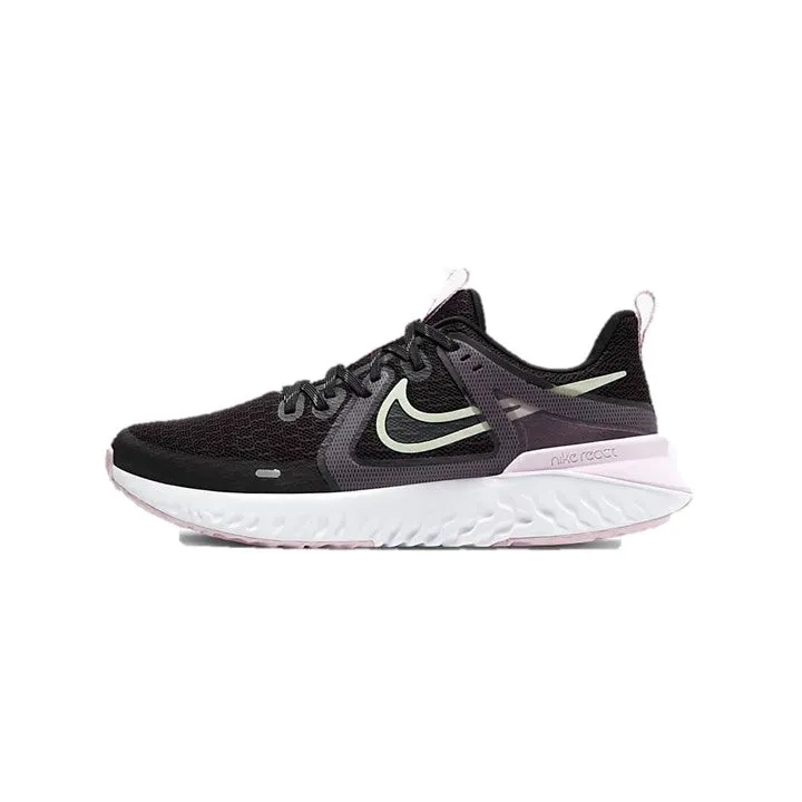 Nike Women'S Legend React 2 Running Shoes Black/Icedlilac/Lightviolet/Pistachiofrost