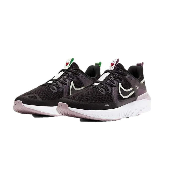 Nike Women'S Legend React 2 Running Shoes Black/Icedlilac/Lightviolet/Pistachiofrost