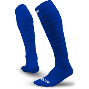 NXTRND XTD® Scrunch Football Socks Blue