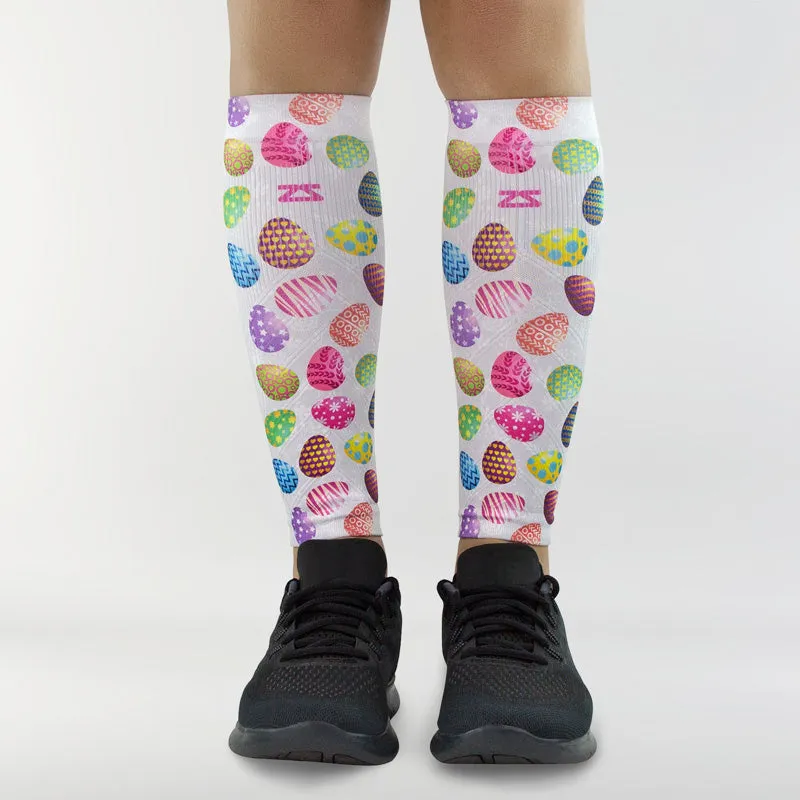 Painted Easter Eggs Compression Leg Sleeves