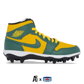 "Green Bay” Jordan 1 TD Cleats