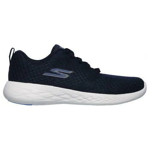 Skechers Go Run 600 Womens / Mens Blue Running Trainers Walking Shoes Size 4-8