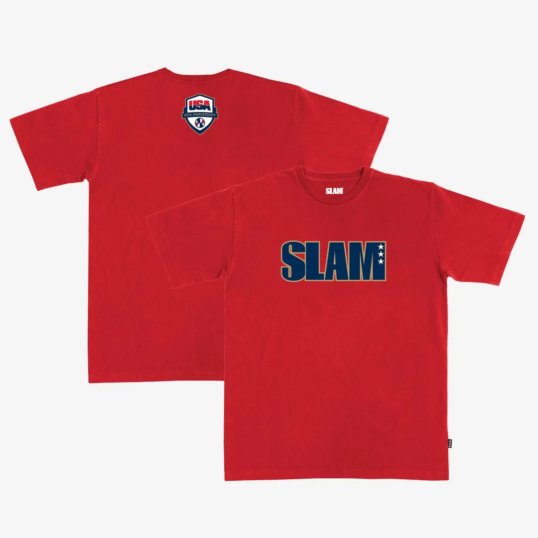 SLAM x USA Basketball 50 Years Heavy Tee