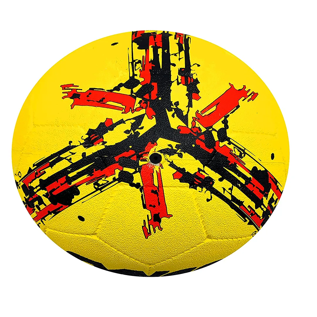 Synco Flag Molded Rubber Football Soccer Ball,Highly Durable,32 Panel Football, Street Football (Germany), Size-5