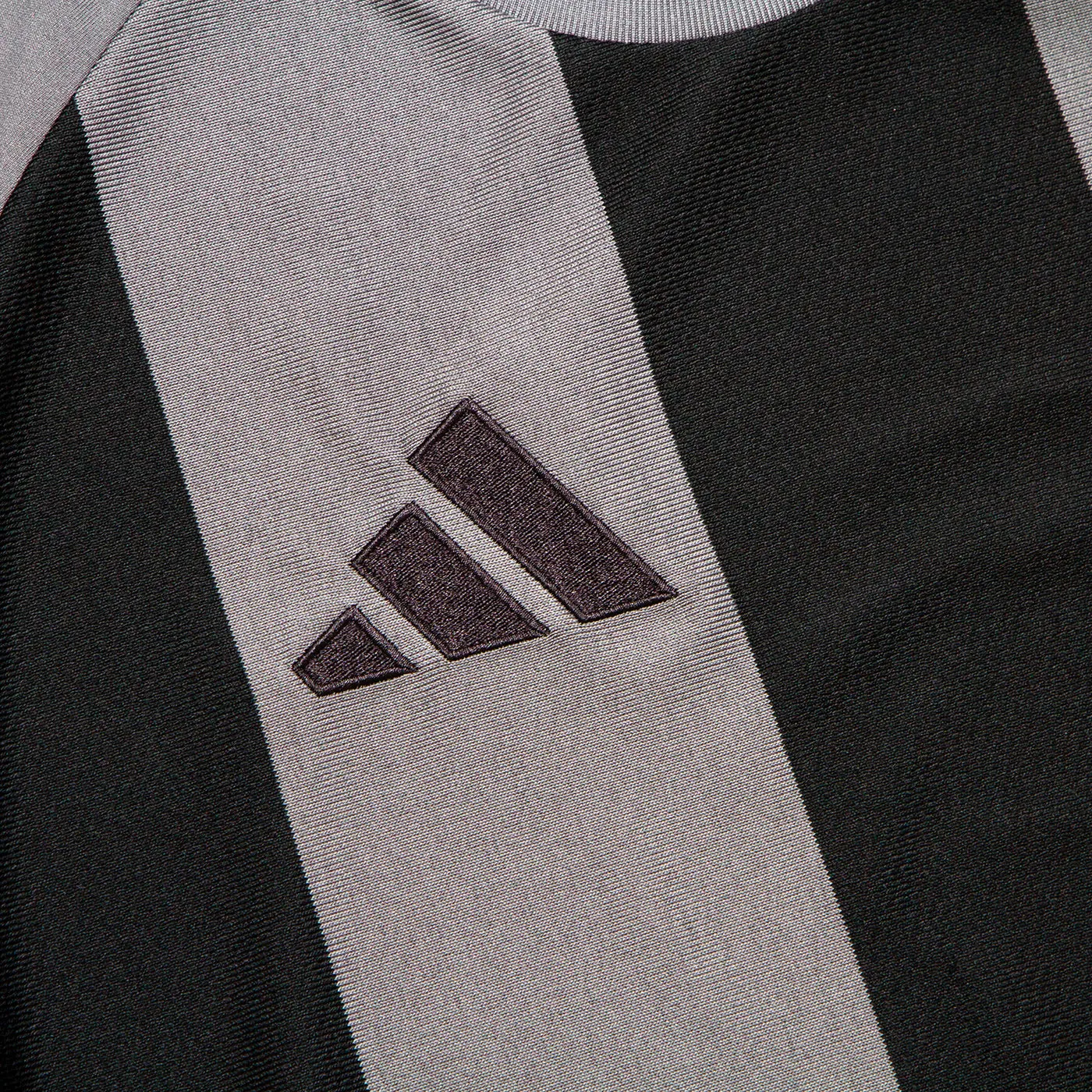 Wasted Heroes FC Striped Club - Jersey - Grey/Black